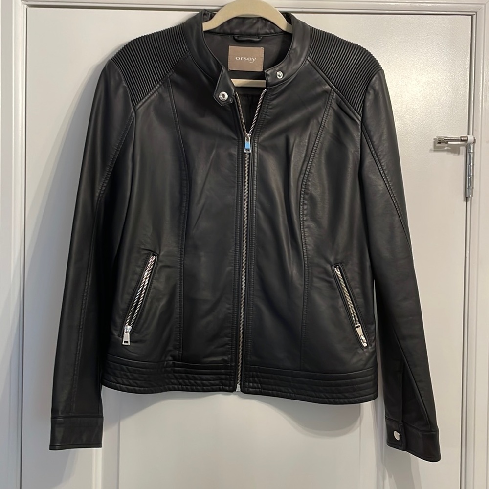 ORSAY Ladies Bomber Jacket - Black, Size EU 44